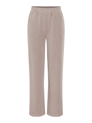 Pieces Lise High Waist Wide Lounge Trousers - Cinder