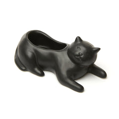 Kikkerland Cosmo The Black Cat Planter