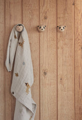 OYOY Mini Leopard Muslin Square - Set of 3