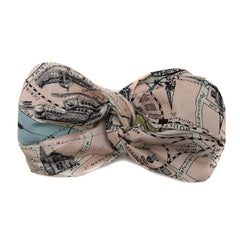 One Hundred Stars Paris Map Headband