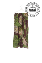 One Hundred Stars Passion Flower Burgundy Scarf