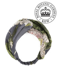 One Hundred Stars Passion Flower Grey Headband