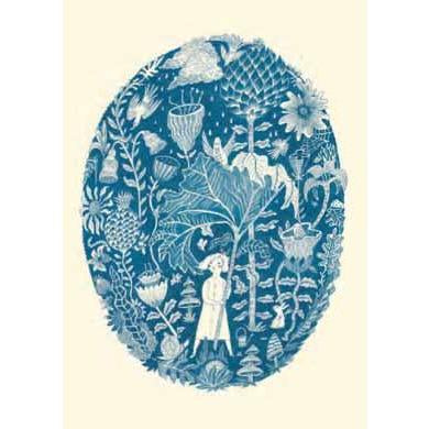 Botanical Bonanza Greeting Card - Canns Down Press by Melissa Castrillon