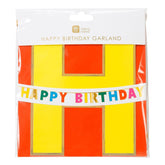 Talking Tables Birthday Brights Rainbow Happy Birthday Garland