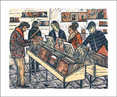 Art Angels - Record Shop by Rachel Clark