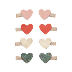 Retro Heart Mini Clips - Mimi & Lula