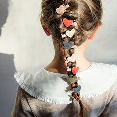 Retro Heart Mini Clips - Mimi & Lula