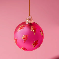 Sass & Belle Girl Power Bauble Christmas Tree Decoration