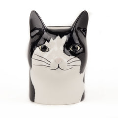 Quail Ceramic Barney Cat Pencil Pot