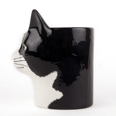 Quail Ceramic Barney Cat Pencil Pot