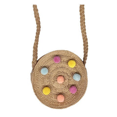 Rockahula Kids Rainbow Pom Pom Cross Body Bag