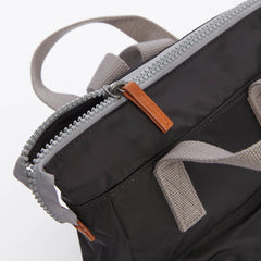 Roka Bantry Medium Sustainable Nylon Black Backpack