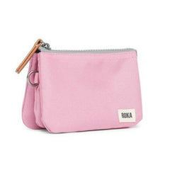 Roka Carnaby Small Sustainable Canvas Antique Pink Wallet