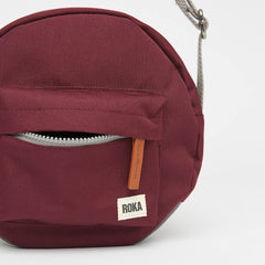 Roka Paddington B Sustainable Canvas Sienna Crossbody Bag