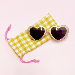 Rockahula Kids Glitter Heart Sunglasses
