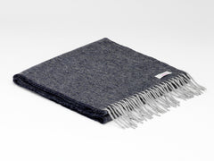 McNutt Of Donegal Herringbone Lambswool Scarf - Various Colours