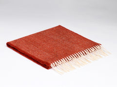 McNutt Of Donegal Herringbone Lambswool Scarf - Various Colours