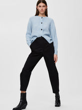 Selected Femme Organic Cotton Nora Cropped Pant - Black