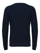 Selected Homme - Oliver Organic Cotton Crew Neck Knit - Navy
