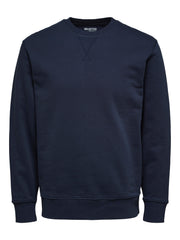 Selected Homme Crew Neck Sweatshirt Navy