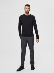 Selected Homme Jason Crew Neck - Black