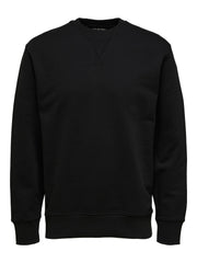 Selected Homme Jason Crew Neck - Black
