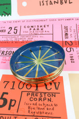 My Doris Art Deco Trinket Dish - Navy