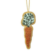 Sass & Belle Carrot Zari Embroidery Decoration