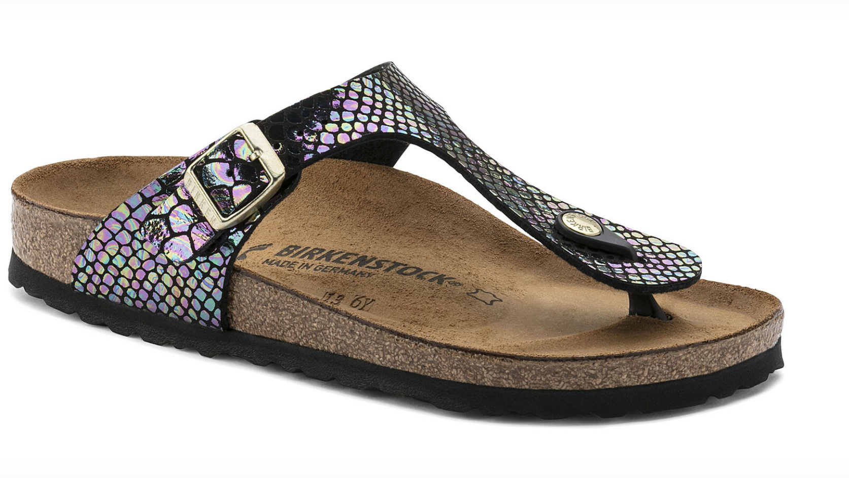Birkenstock Gizeh Snake Black Multicolour