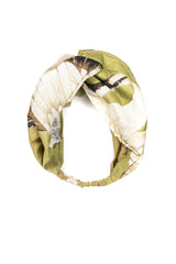 One Hundred Stars Stork Green Headband