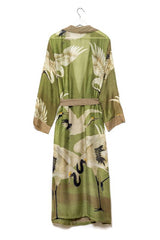 One Hundred Stars Stork Green Gown