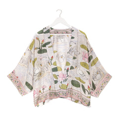 One Hundred Stars Swan Kimono