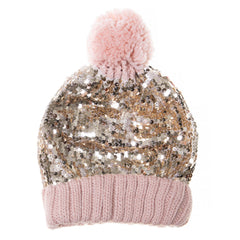 Rockahula Kids Shimmer Sequin Bobble Hat