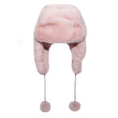 Rockahula Kids Teddy Fur Hat Dusky Pink