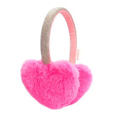 Rockahula Kids Love Heart Earmuffs Neon