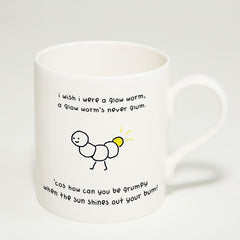 Glow Worm Mug - Redback Cards