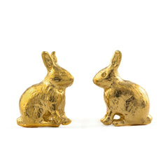 Alex Monroe Sitting Bunny Stud Earrings