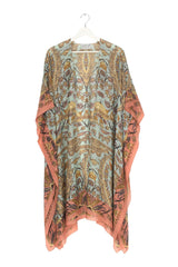 One Hundred Stars Decadent Aqua Throwover
