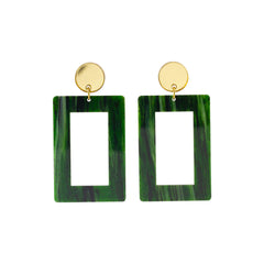 Toolally Hemingways Earrings - Jade