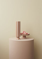 OYOY Living Toppu Vase - Caramel / Rose