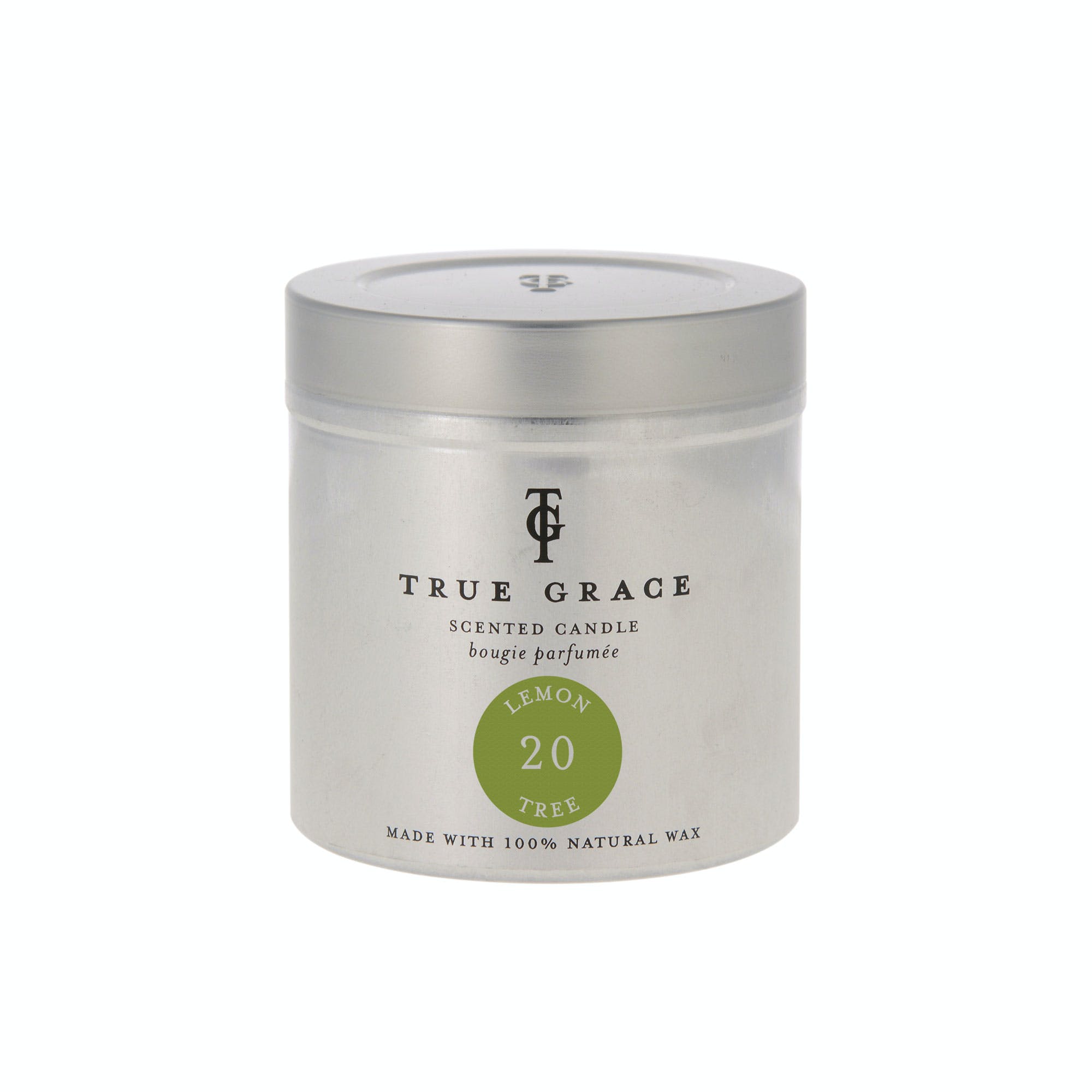 True Grace Walled Garden Lemon Tree Tin Candle