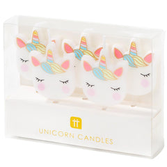 We Heart Unicorn Birthday Candles - Talking Tables