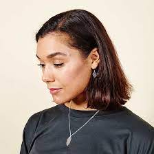 Just Trade Silver Meadow Leaf Necklace Large