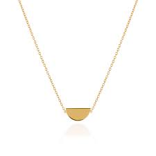 Matthew Calvin Disc Necklace - Silver & Gold
