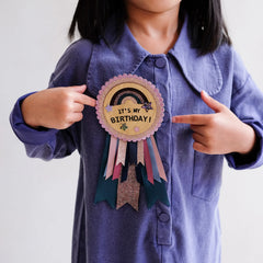 It's My Birthday Rosette - Mimi & Lula