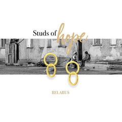 Vurchoo Gold Forever Rings Studs - Belarus