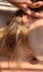 Vurchoo Minimalist Cut Circle Studs - Kenya