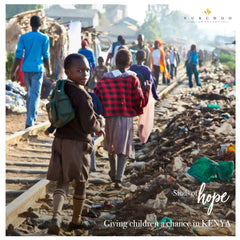 Vurchoo Minimalist Cut Circle Studs - Kenya