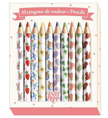 Djeco 10 Mini Colouring Pencils
