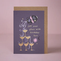 Sister Paper Zodiac Birthday Card- Various Designs